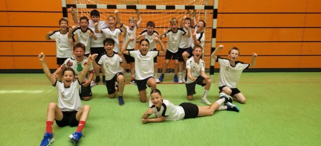 Erfolg bei Jugend trainiert für Olympia Handball für die Grundschule Lichtenstein