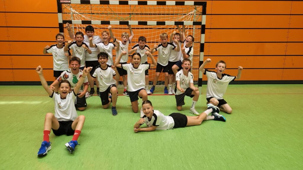 Erfolg bei Jugend trainiert für Olympia Handball für die Grundschule Lichtenstein