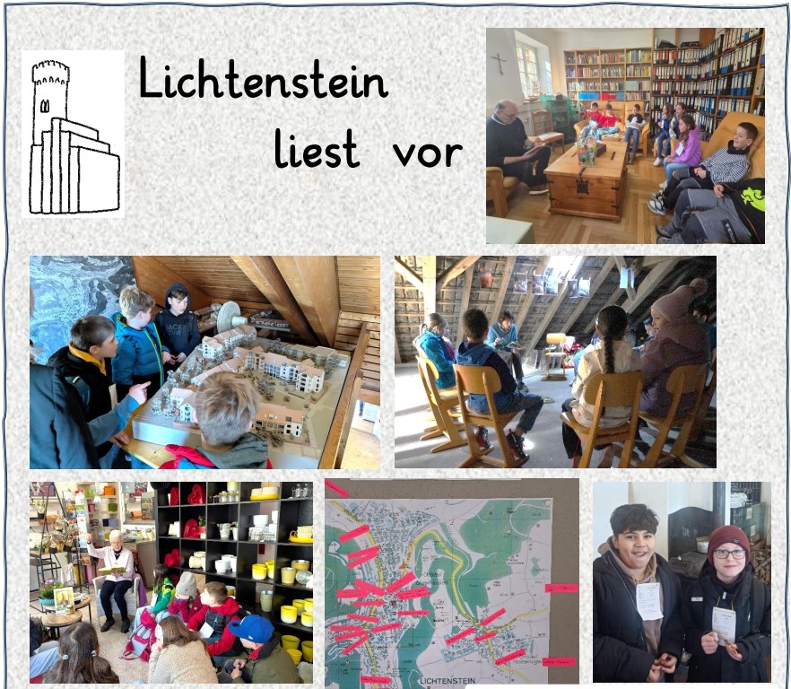 Lichtenstein liest vor – Lesen und Entdecken in Kombination